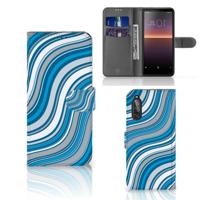 Sony Xperia 10 II | Telefoon Hoesje | Waves Blue