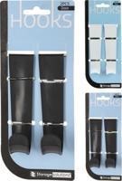 Deurhaken kunststof Set a 2 stuks Deurhaken kunststof Set a 2 stuks