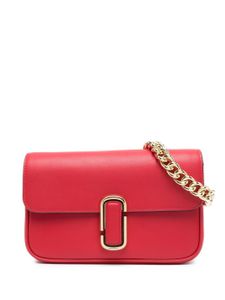 Marc Jacobs sac porté épaule The J Marc - Rouge