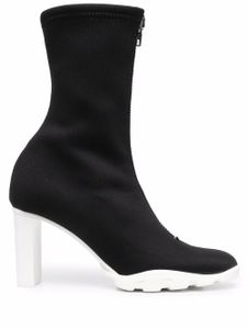 Alexander McQueen bottines Scuba 85 mm - Noir