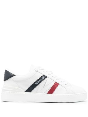 Moncler baskets Monaco en cuir artificiel - Blanc