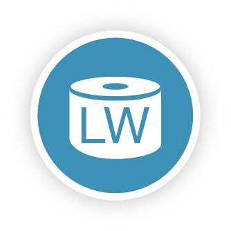 Dymo LW multi-functionele etiketten, 13 mm x 25 mm label