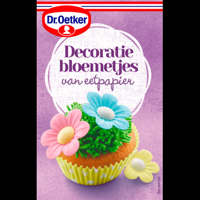 Dr. Oetker Decoratiebloemetjes Cupcake Taart versiering 3 g bij Jumbo