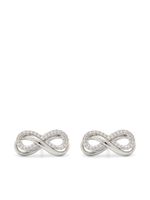 Swarovski boucles d'oreilles Hyperbola - Blanc