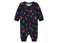 lupilu Velours baby kerstpyjama (Blauw, 62/68) lupilu Velours baby kerstpyjama (Blauw, 62/68)