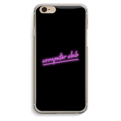 Vice Black: iPhone 6 / 6S Transparant Hoesje