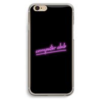 Vice Black: iPhone 6 / 6S Transparant Hoesje