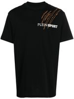 Plein Sport t-shirt Scratch à logo imprimé - Noir - thumbnail