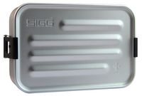 Sigg broodtrommel plus S aluminium zilver 17 x 12 x 6 cm - thumbnail
