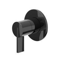 Afbouwdeel IVY Pact 2-Weg Stop-Omstel Zwart Chroom PVD IVY