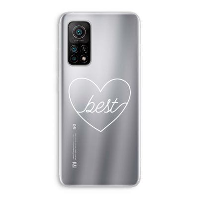 Best heart pastel: Xiaomi Mi 10T 5G Transparant Hoesje
