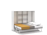 Tweepersoons bedkast met bureau Couple 1123 m Geen matras