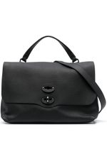 Zanellato sac cabas Postina en cuir - Noir