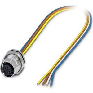 Phoenix Contact 1419616 Sensor/actuator inbouwconnector M12 Aantal polen (sensoren): 4 Stekker, inbouw 0.50 m 1 stuk(s)