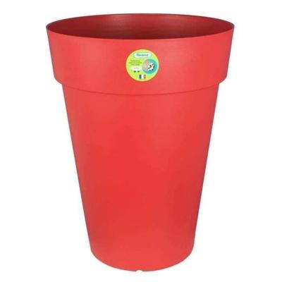 RIVIERA Soleilla bloempot - Rond - Ø 50 x 66 cm - Rood