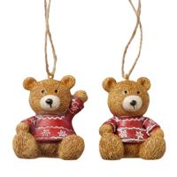 Boltze Home kersthanger beer 5x4,5x6cm