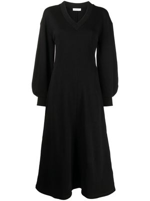 Rodebjer robe Gisele en coton biologique - Noir