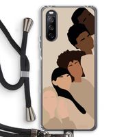 Sweet creatures: Sony Sony Xperia 10 III Transparant Hoesje met koord