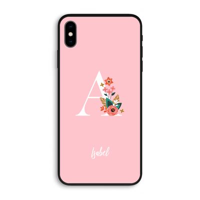 Pink Bouquet: iPhone XS Max Biologisch afbreekbaar hoesje
