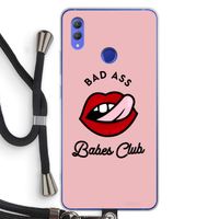 Badass Babes Club: Honor Note 10 Transparant Hoesje met koord
