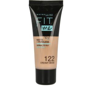Maybelline Fit Me matte & poreless foundation 122 cream beige (1 st)