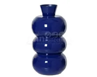 Vaas IJzer Blauw 33cm