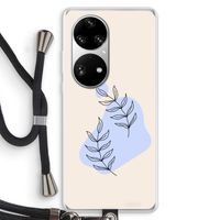 Leaf me if you can: Huawei P50 Pro Transparant Hoesje met koord