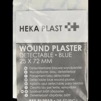 Heka Pleisters blauw 72 x 25mm 25 Stuks