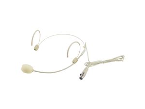 OMNITRONIC UHF-300 Headset Microphone skin-colored