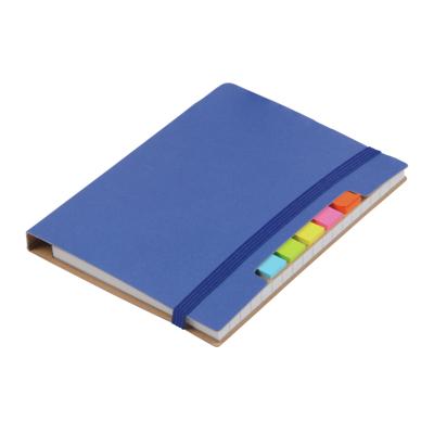 Schoolschrift / notitieboekje - A6 formaat - 70 gelinieerde pagina's - blauw - met balpen