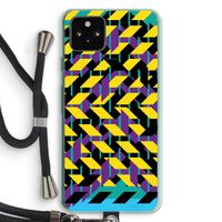 Skew Bee 3: Pixel 5a 5G Transparant Hoesje met koord