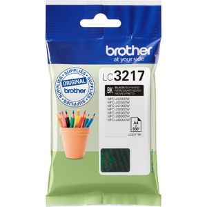 Brother Inkt - LC-3217BK Zwart inkt