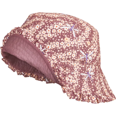 Playshoes zonnehoed omkeerbaar Flower Violet-55 cm