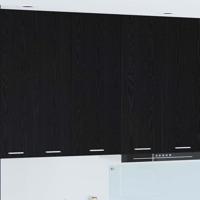 Hangkast Riga Zwart Eiken 40 x 31 x 100 cm Bewerkt hout Hangkast Riga Zwart Eiken 40 x 31 x 100 cm Bewerkt hout