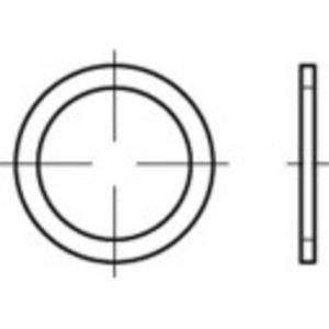 TOOLCRAFT TO-5454444 Afdichtring 21 mm DIN 7603 Koper 100 stuk(s)