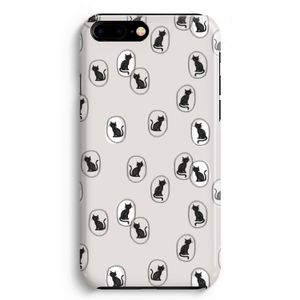 Miauw: iPhone 8 Plus Volledig Geprint Hoesje