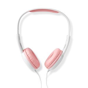 Nedis Bedrade On-ear Koptelefoon | 3,5 mm | 1.20 m | 82 dB | Roze | 1 stuks - HPWD4200PK HPWD4200PK