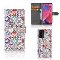 OPPO A54 5G | A74 5G | A93 5G | Bookcase | Tiles Color