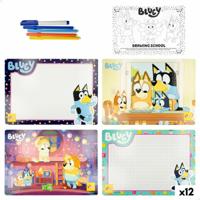 Tekenset Bluey Pocket Drawing School (12 Stuks)