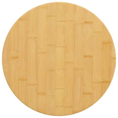 Tafelblad Ø 50x2,5 cm bamboe