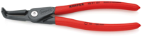 Knipex Precisie-borgveertang voor binnenringen in boringen | Anti-slip kunststof bekleed - 48 21 J31 SB