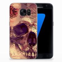 Silicone Back Case Samsung Galaxy S7 Skullhead