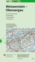 Wandelkaart - Topografische kaart 5019 Weissenstein - Oberaargau | Swisstopo - thumbnail