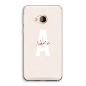 Strawberry Milkshake: HTC U Play Transparant Hoesje