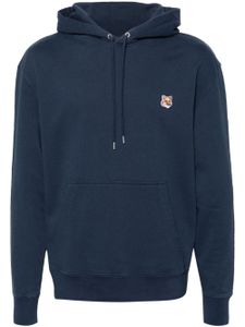 Maison Kitsuné hoodie à motif Fox - Bleu