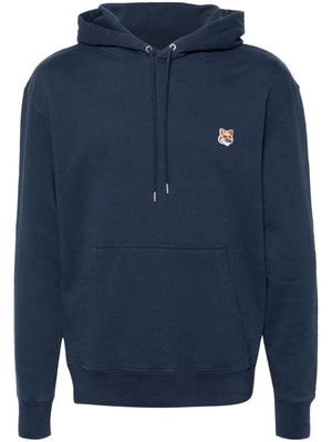 Maison Kitsuné hoodie à motif Fox - Bleu