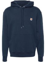 Maison Kitsuné hoodie à motif Fox - Bleu - thumbnail