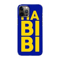 Habibi Blue: Volledig geprint iPhone 12 Hoesje
