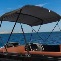 Titan Marine Black Edition Alu Biminitop 3boog 117cm