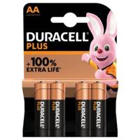Duracell batterij Plus AA MN1500 1,5V LR6 alkaline (4st)